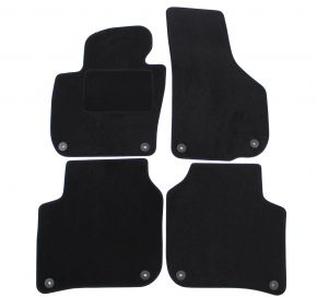 Velours automatten op maat voor Skoda Superb 2008-2015 (4 stuks)