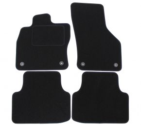 Velours automatten op maat voor Skoda Octavia IV 2019- (4 stuks)