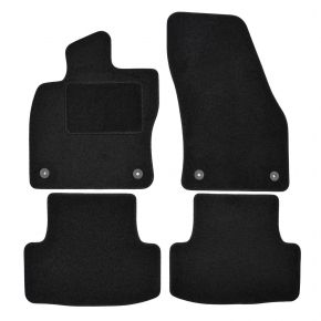 Velours automatten op maat voor Skoda Karoq 2017- (4 stuks)