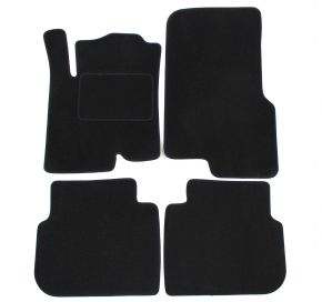 Velours automatten op maat voor Smart ForFour 2004-2006 (4 stuks)