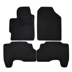 Velours automatten op maat voor Toyota Yaris 2006-2010 (4 stuks)