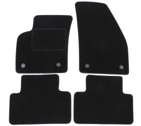 Velours automatten op maat voor Volvo S40 2004-2012 (4 stuks)