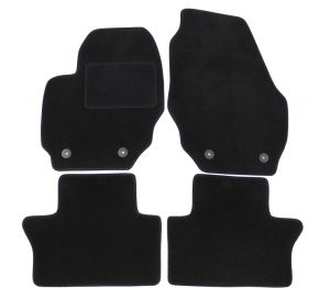 Velours automatten op maat voor Volvo S80 2006-2016 (4 stuks)