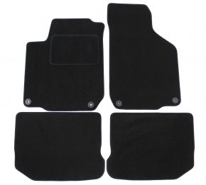 Velours automatten op maat voor Skoda Octavia I 1997-2003 (4 stuks)