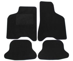 Velours automatten op maat voor Volkswagen Lupo 1998-2005 (4 stuks)