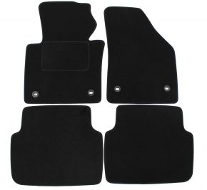 Velours automatten op maat voor Volkswagen Touran 2003-2010 (4 stuks)