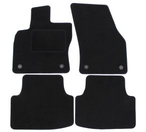 Velours automatten op maat voor Volkswagen Golf VII 2012-2019 (4 stuks)