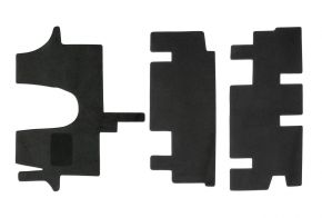 Velours automatten op maat voor Volkswagen T6 Multivan 2016- (3 stuks)