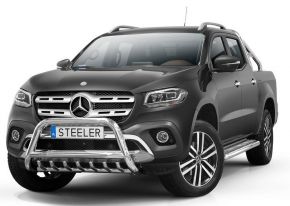 Bullbar Steeler MERCEDES X-CLASS 2017- Type G