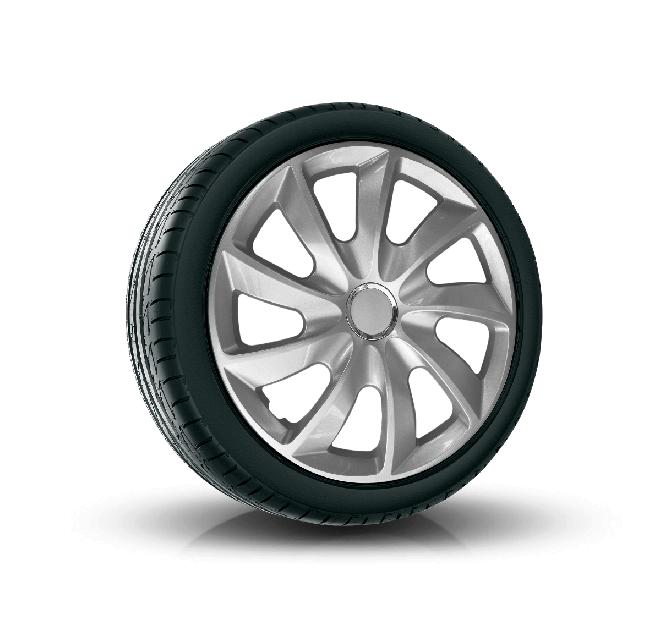 Wieldoppen set GIGA zwart 16 inch